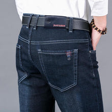 Load image into Gallery viewer, Men'S Jeans Homme Straight Biker Moto Jean Pants